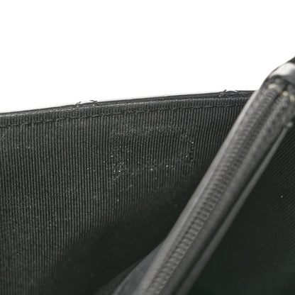 Chanel Patent Quilted Wallet On Chain WOC Black 8 of 11