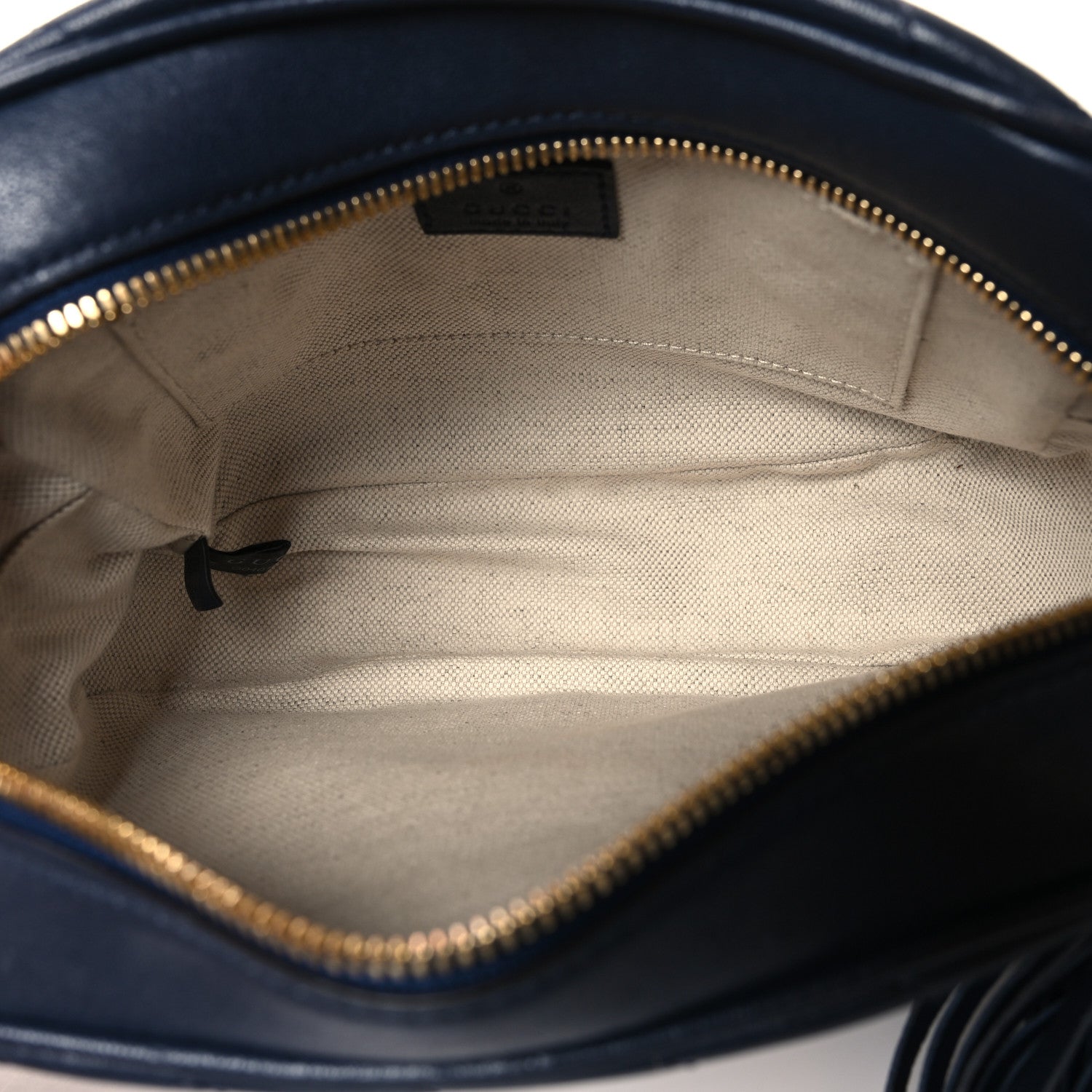 Gucci Sakai Be Green Calfskin Diagonal Stitched Small Blondie Shoulder Bag Blue Agata 5 of 13