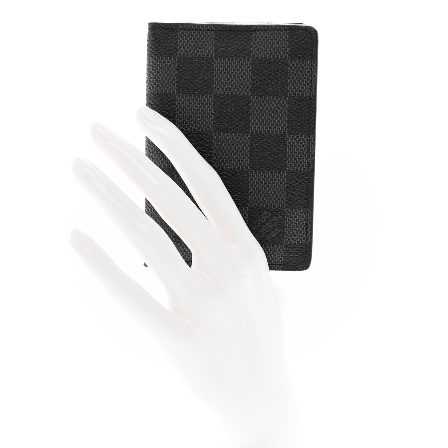 Louis Vuitton LOUIS VUITTON Damier Graphite Pocket Organizer NM 2 of 6