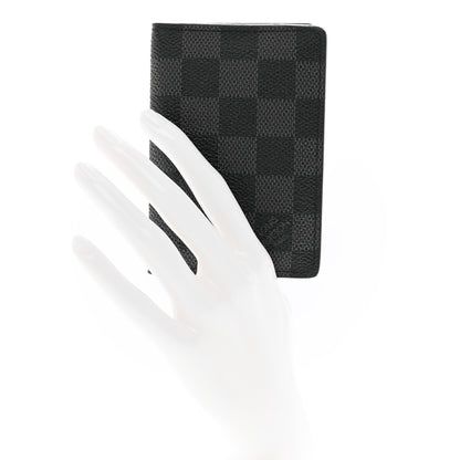 Louis Vuitton LOUIS VUITTON Damier Graphite Pocket Organizer NM 2 of 6