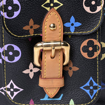 Louis Vuitton Monogram Multicolor Petit Noe Black 7 of 9
