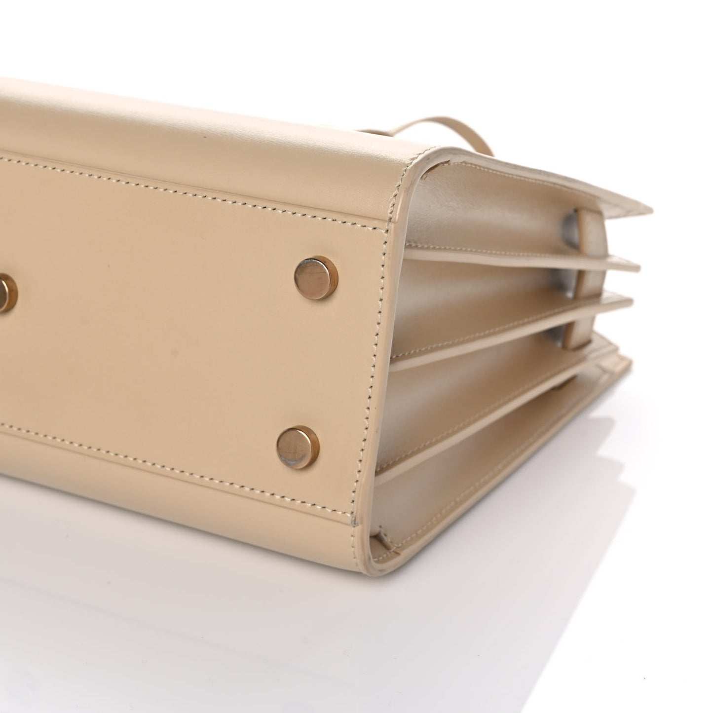Calfskin Baby Sac de Jour Dark Beige