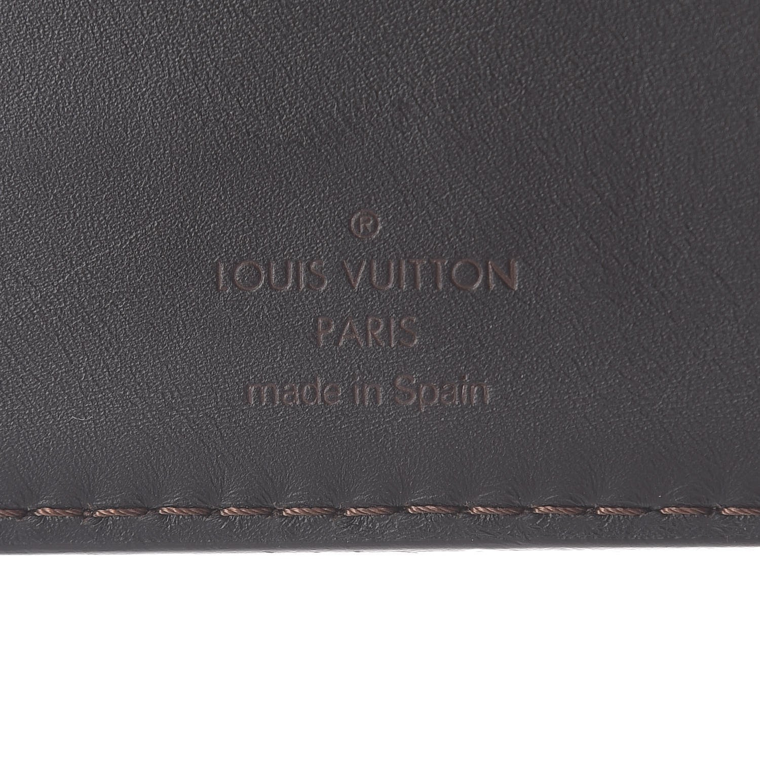 Louis Vuitton Utah 6 Cards Bill Holder Wallet Coffee 6 of 6