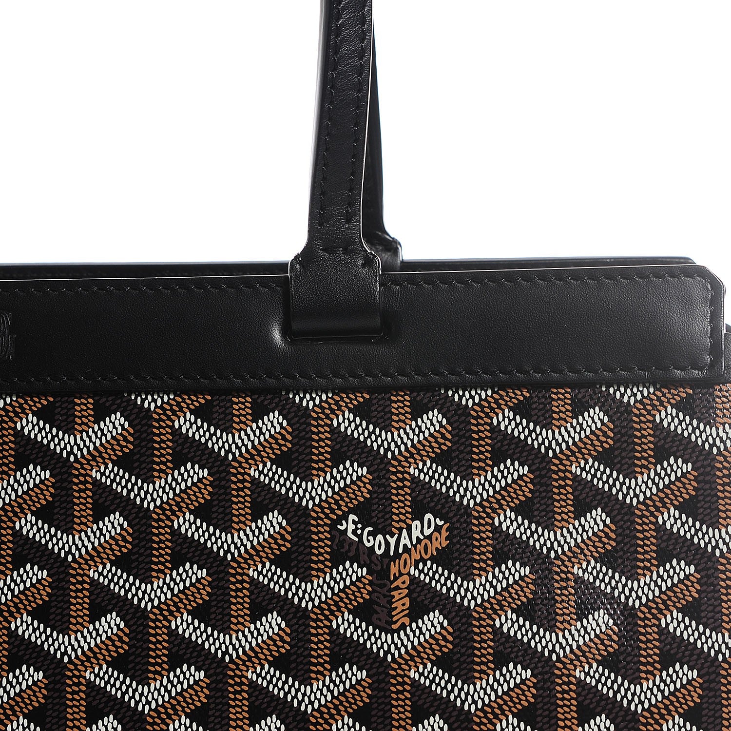 Goyard Goyardine Bellechasse PM Tote Black 15 of 15