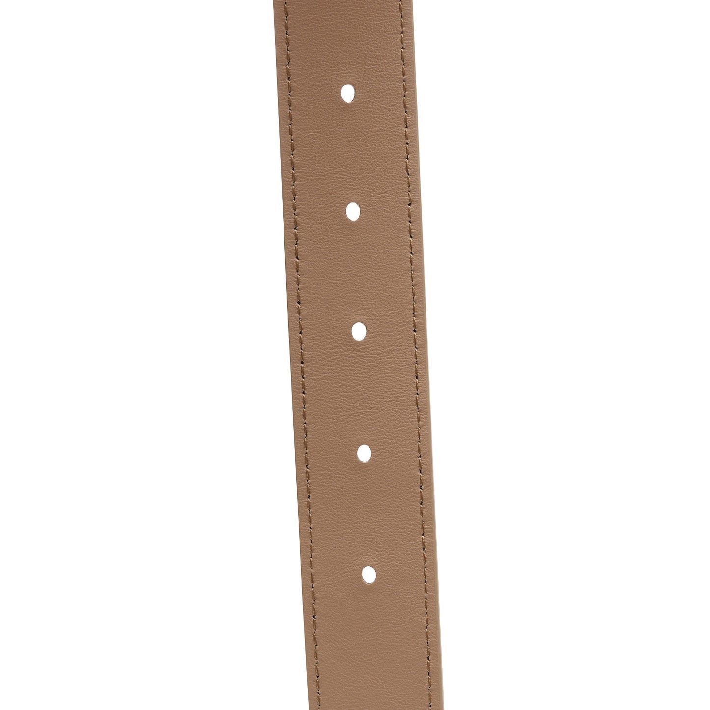 Calfskin D Fence Belt 85 34 Beige