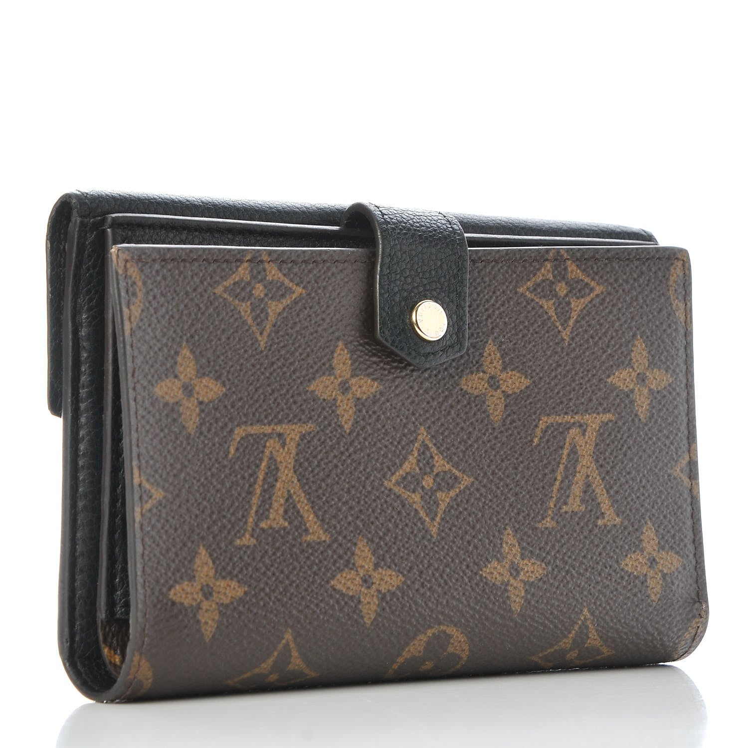Louis Vuitton Monogram Pallas Compact Wallet Black 3 of 11