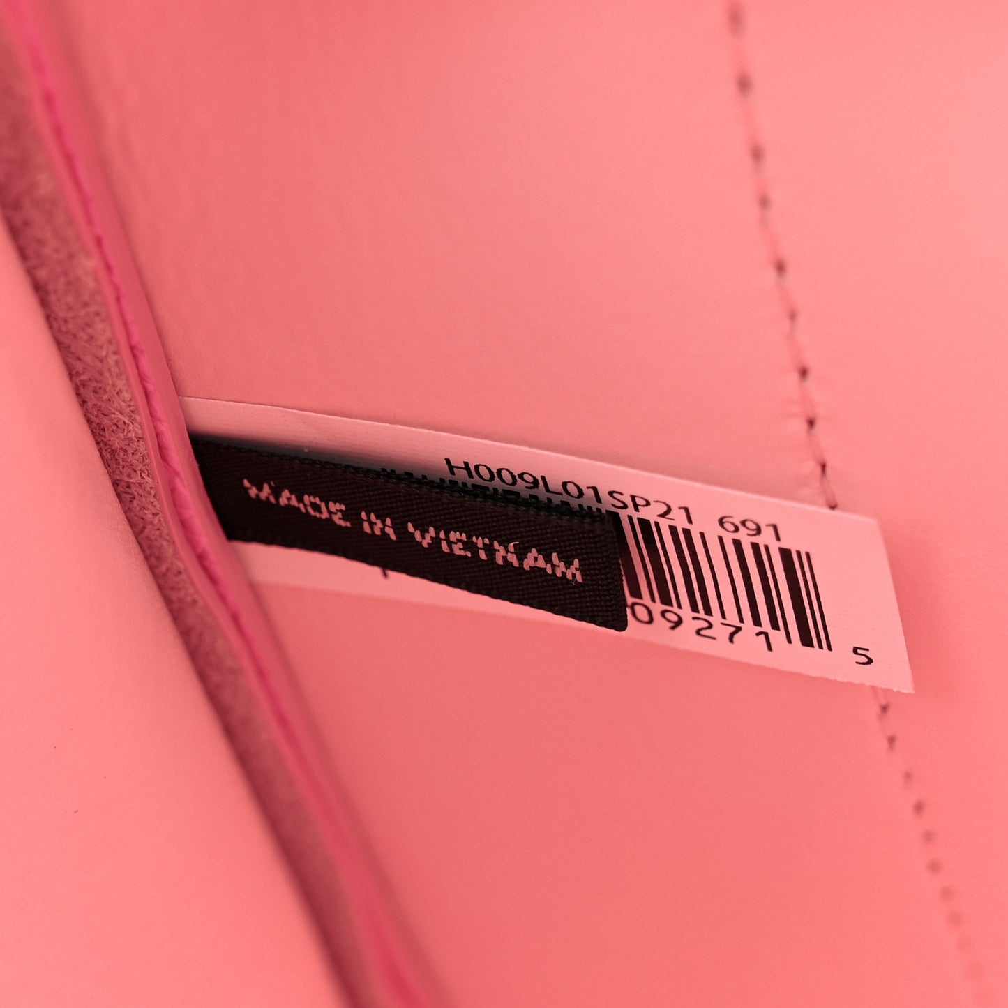 Grained Calfskin Small The Tote Bag Candy Pink