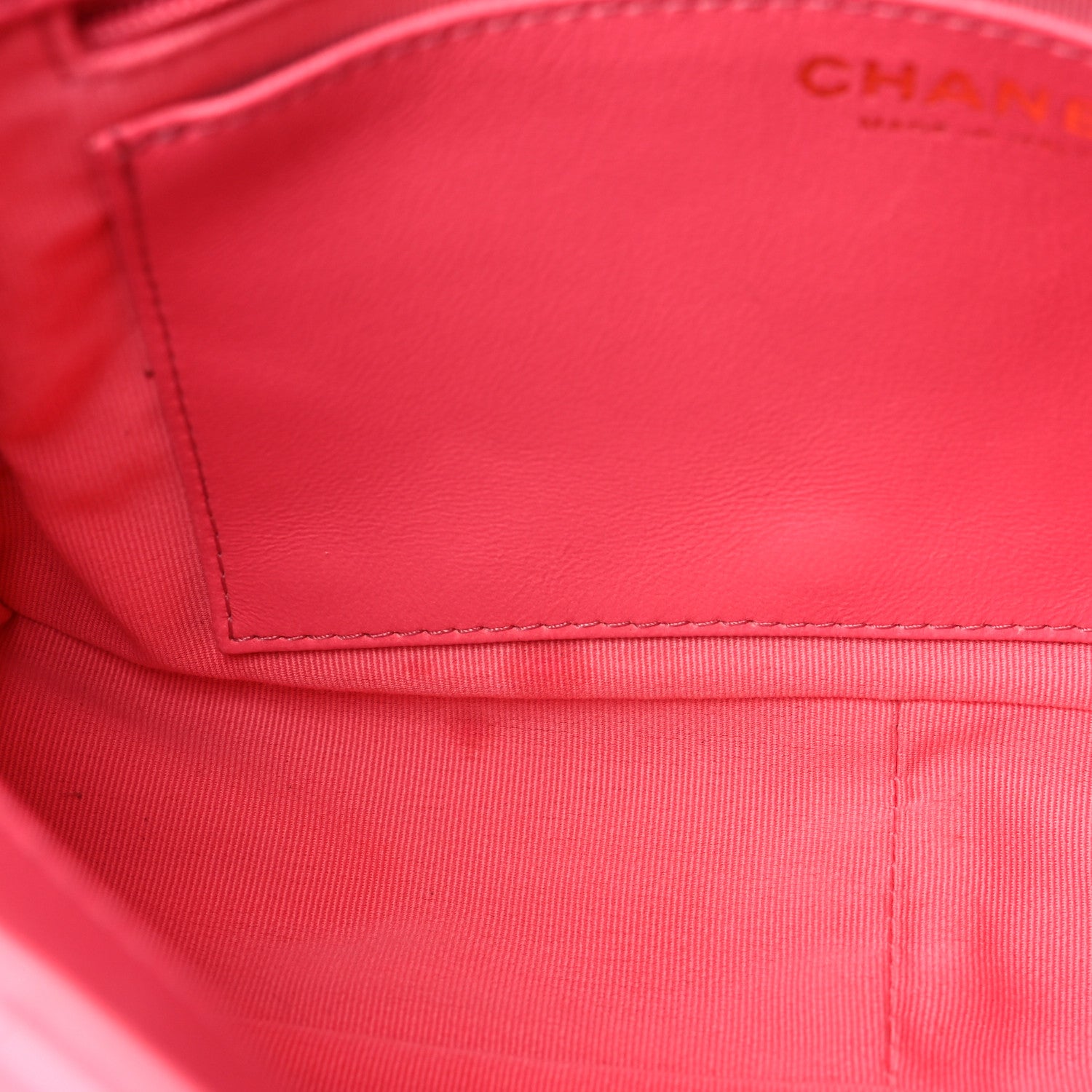 Chanel Lambskin Quilted Large CC Funky Town Flap Pink 11 of 11