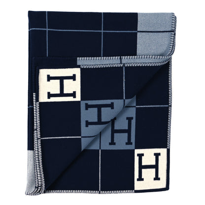 Hermes Wool Cashmere Avalon III Blanket Caban Ecru 2 of 3