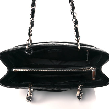 Chanel Caviar Quilted Grand Shopping Tote GST Black 4 of 9