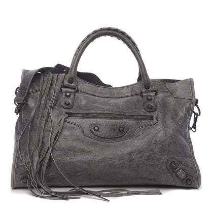 Balenciaga Agneau Classic Hardware City Anthracite 1 of 10