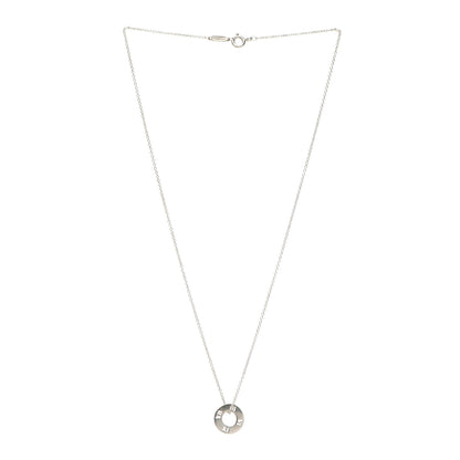 Tiffany Sterling Silver Atlas Pendant Necklace 2 of 4