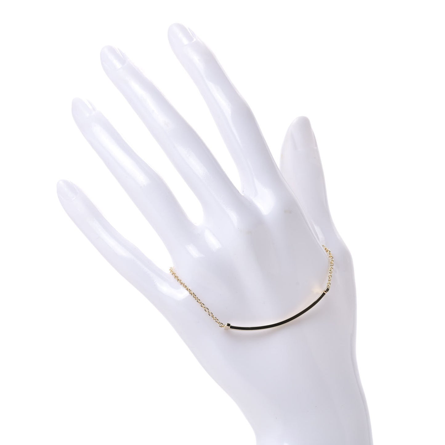 18K Yellow Gold T Smile Bracelet