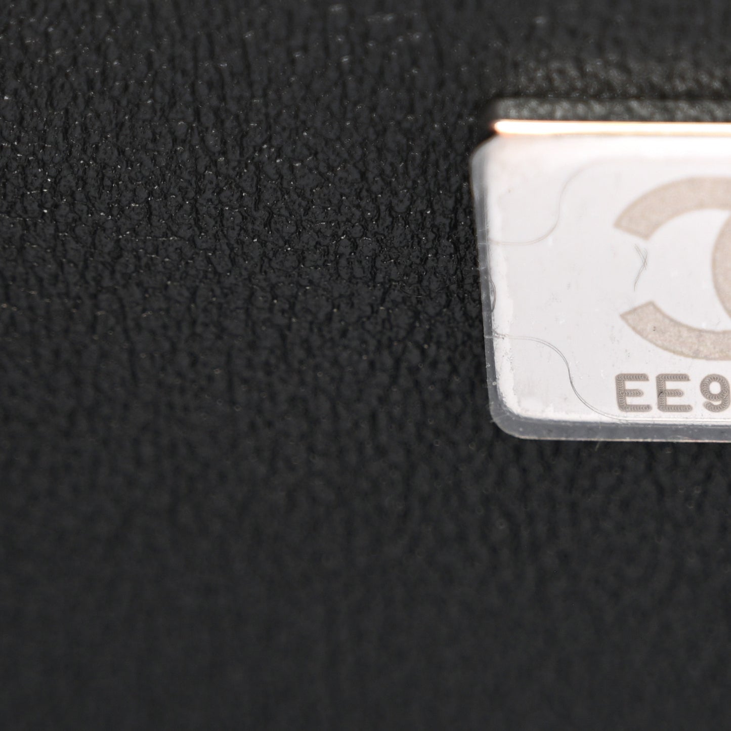 Calfskin Quilted Small Boy Flap Black