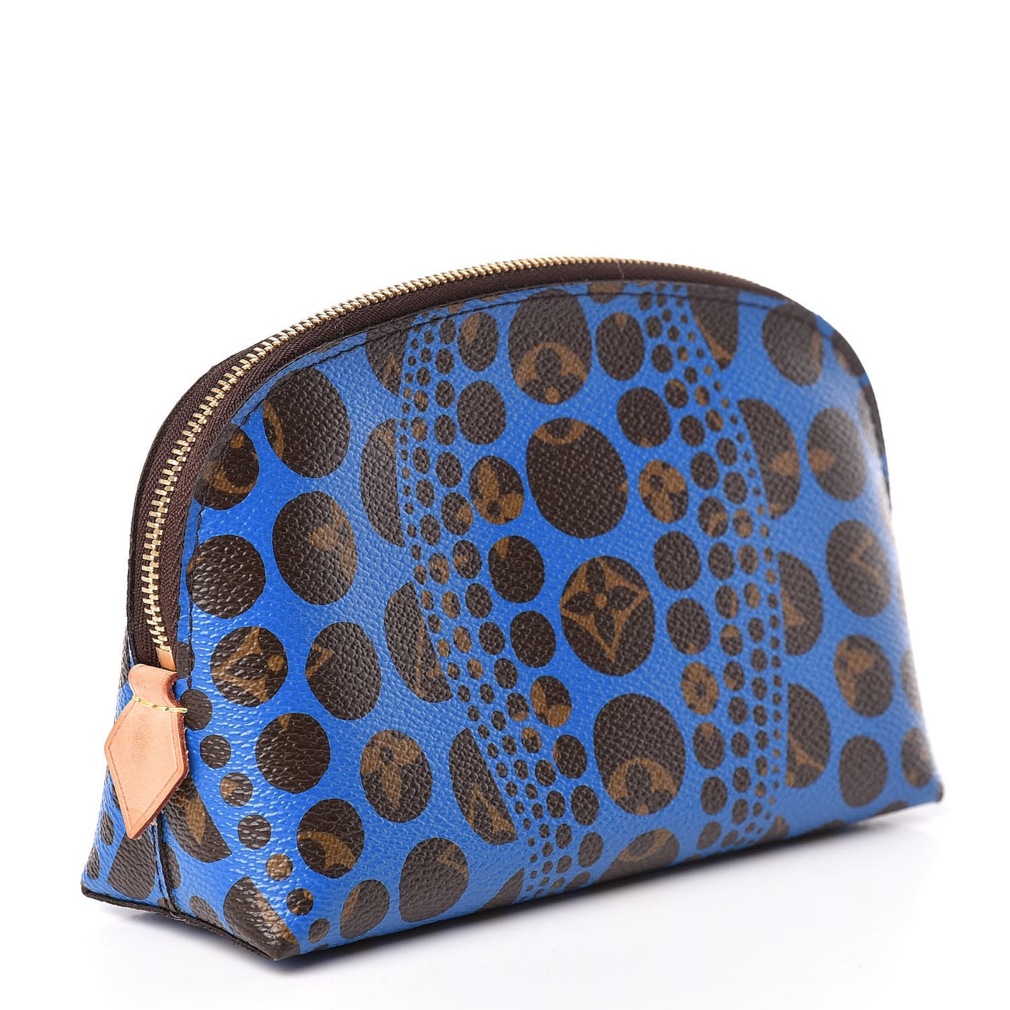 Monogram Kusama Pumpkin Dots Cosmetic Pouch Blue
