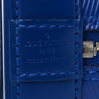 Louis Vuitton Epi Alma BB Blueberry 6 of 9