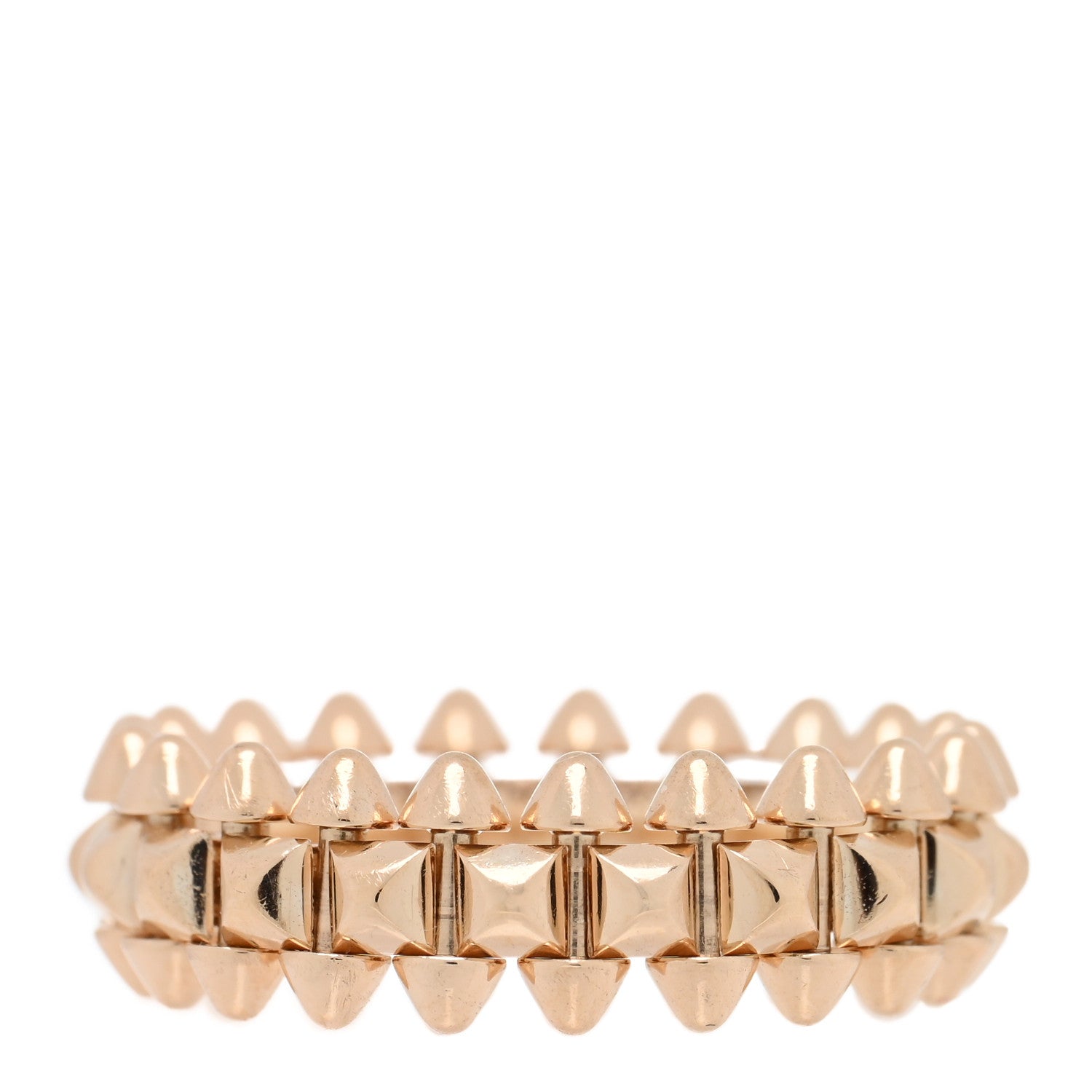 Cartier 18K Pink Gold SM Clash De Cartier Ring 50 5.5 3 of 5