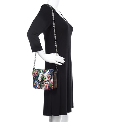 Louis Vuitton Epi Monogram Floral Mini Pochette Metis 2 of 10