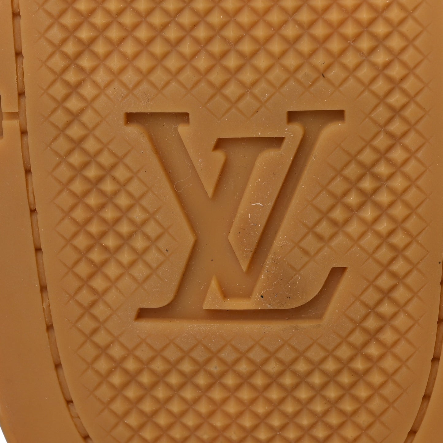 Monogram Mens Flat Velcro Sandals 42 White