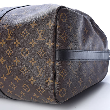 Louis Vuitton Monogram Macassar Keepall Bandouliere 45 11 of 11