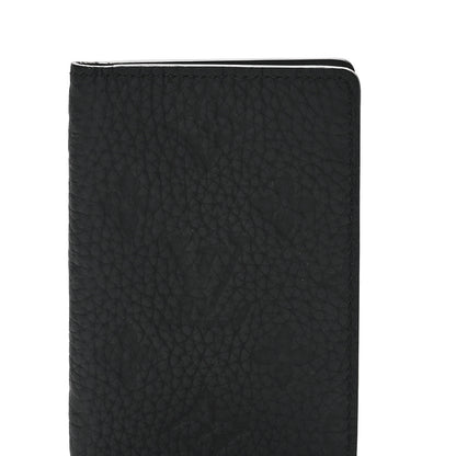 Louis Vuitton Taurillon Monogram Pocket Organizer Black 7 of 9