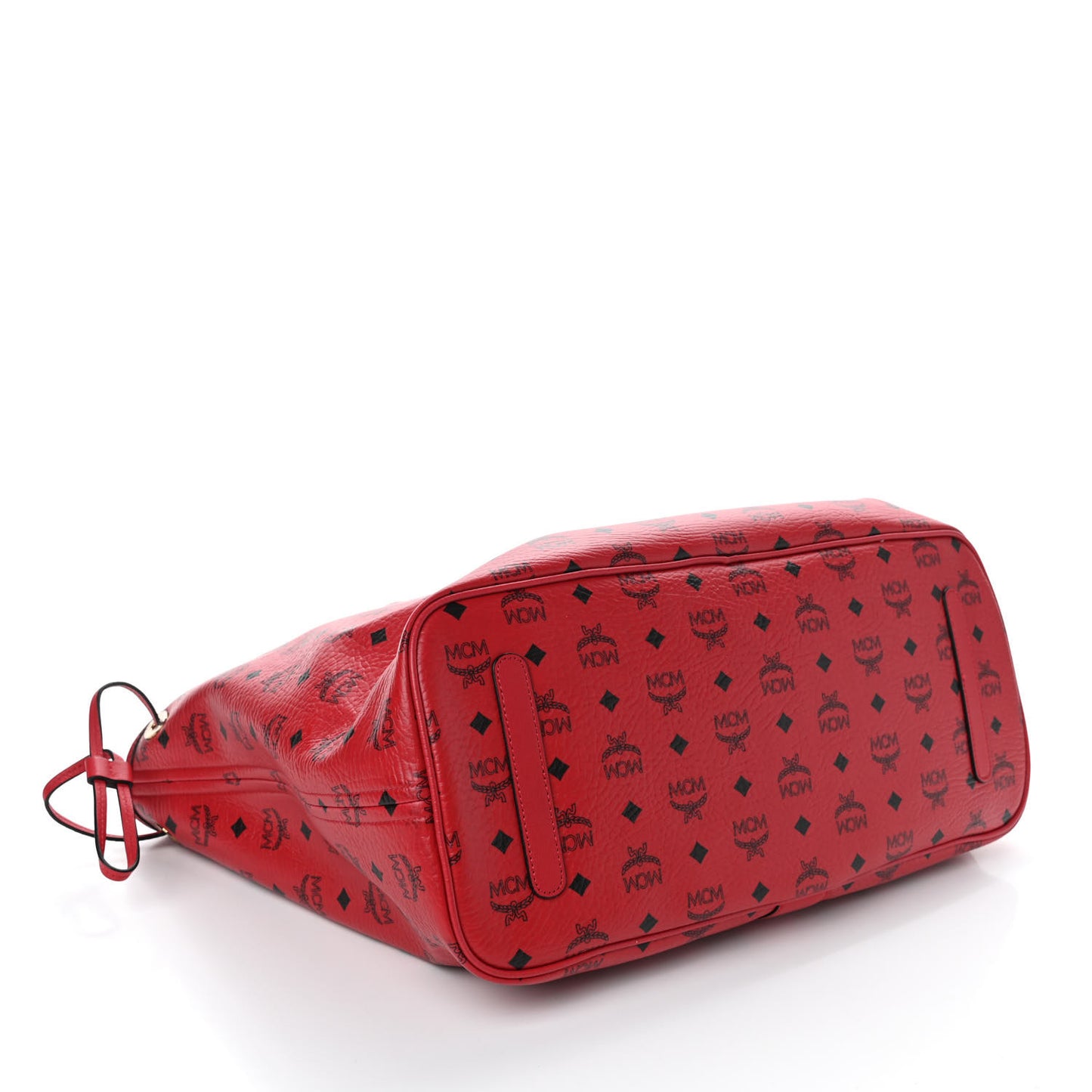 Visetos Large Liz Reversible Shopper Tote Ruby Red