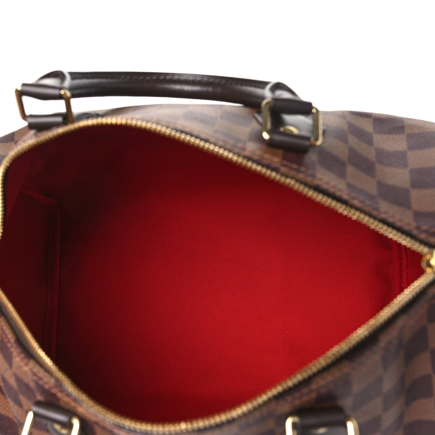Louis Vuitton Damier Ebene Speedy Bandouliere 30 5 of 9