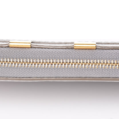 Chloe Calfskin Marcie Long Zip Around Wallet Cashmere Grey 11 of 13