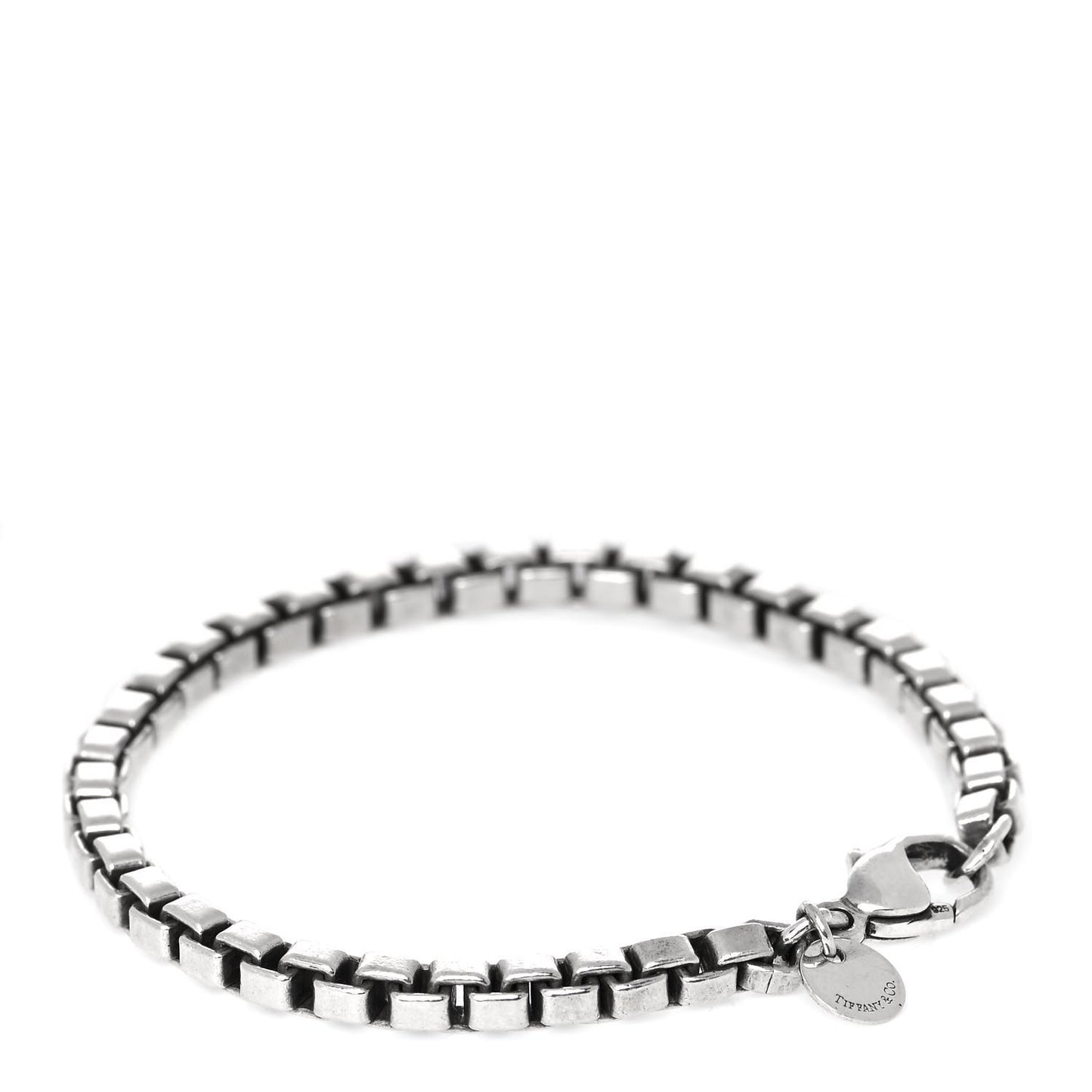 Sterling Silver 4mm Venetian Link Bracelet