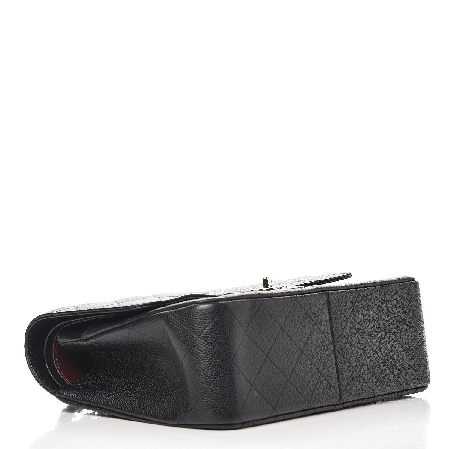 Chanel Caviar Quilted Jumbo Double Flap Black 5 of 8