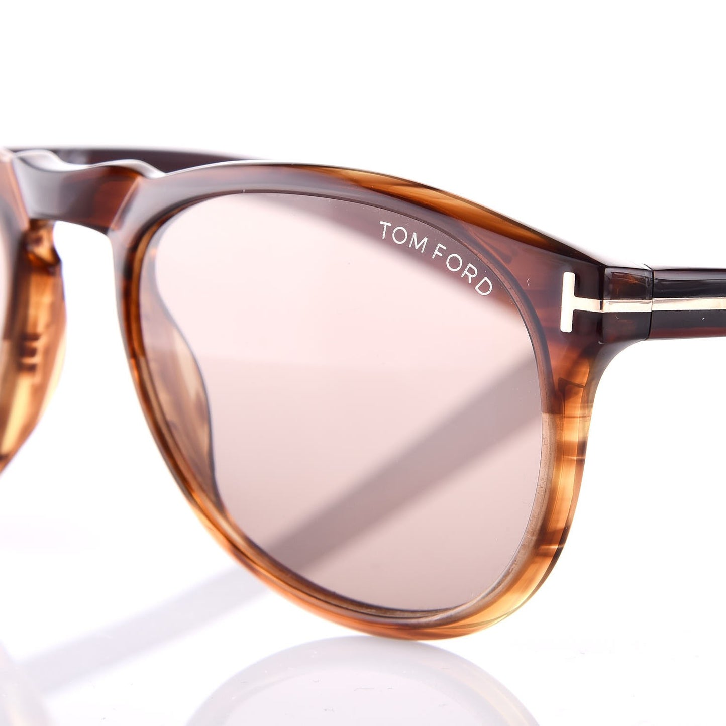 Flynn Round Sunglasses TF291 Havana