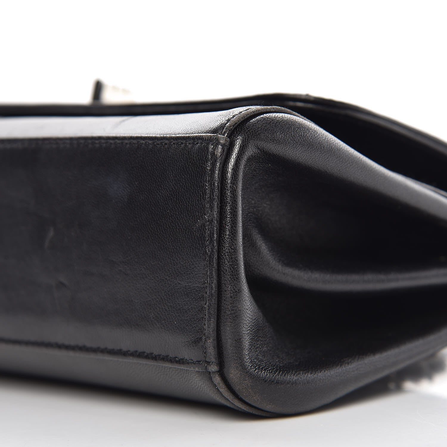 Chanel Lambskin Mademoiselle Accordion Flap Black 14 of 17