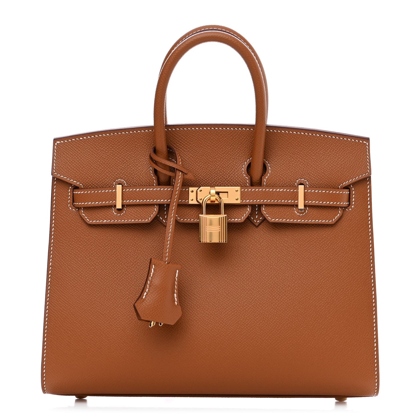 Epsom Birkin Sellier 25 Gold