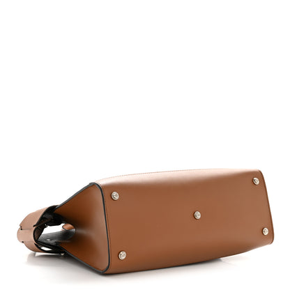 Givenchy Smooth Calfskin Small Horizon Satchel Caramel 4 of 12