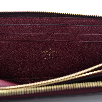 Louis Vuitton Empreinte Clemence Wallet Raisin 6 of 6