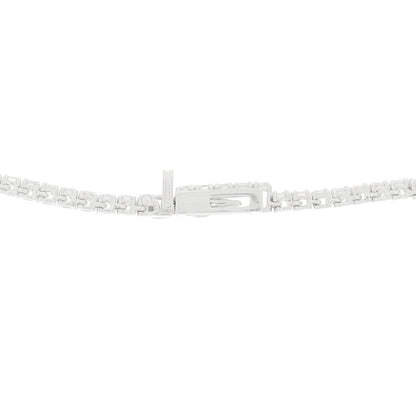 Parker & West by FASHIONPHILE 14K White Gold Diamond 3.90ctw Tennis Necklace 8 of 10