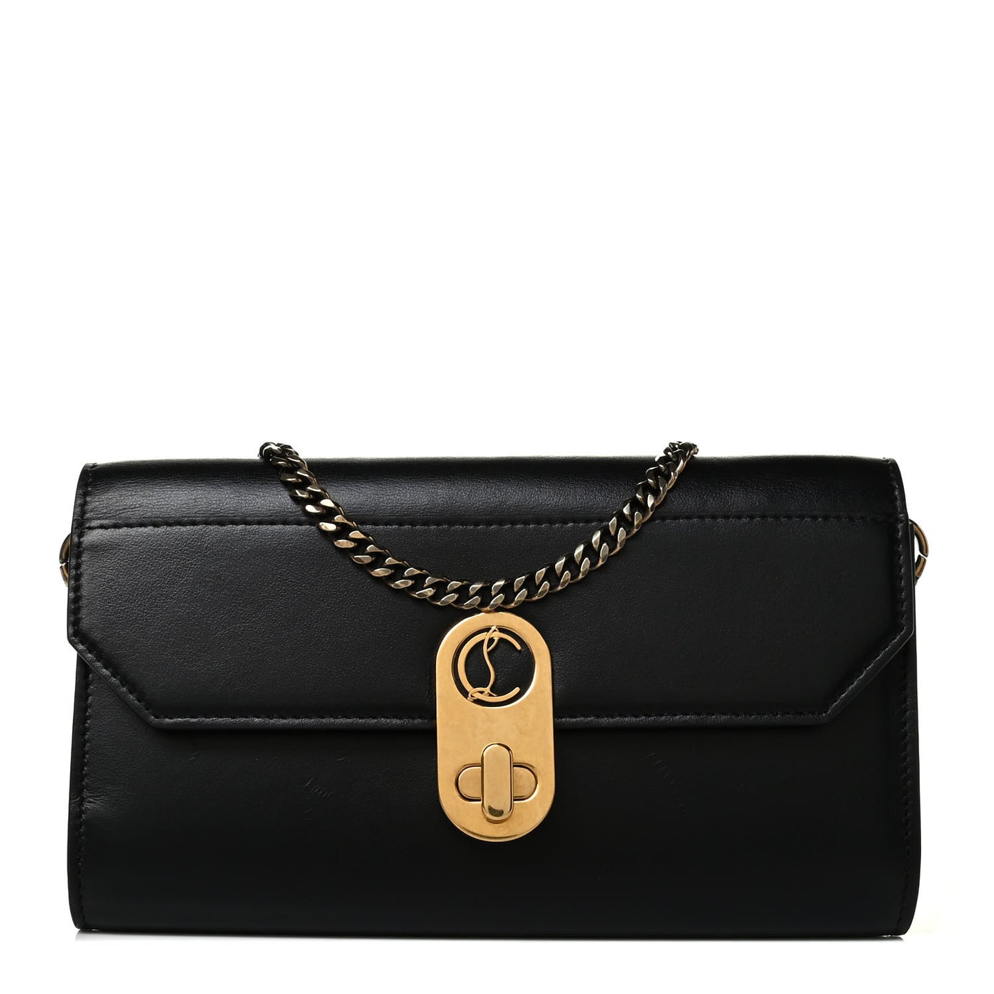 Calfskin Mini Elisa Belt Bag Black