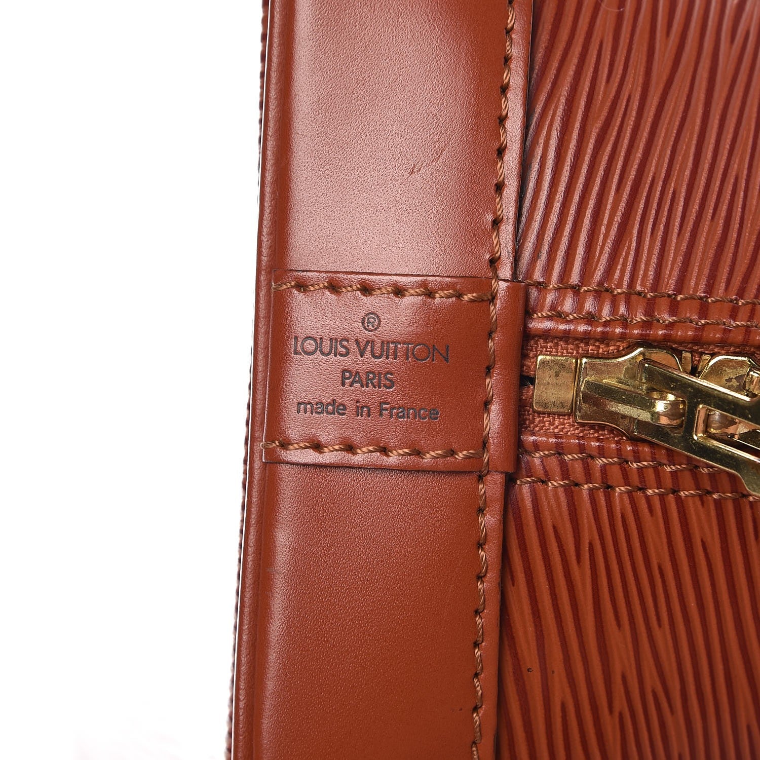 Louis Vuitton Epi Alma PM Kenyan Fawn 6 of 11