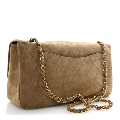 Chanel Suede Calfskin Small Souplissimo Maxi Flap Dark Beige 3 of 10