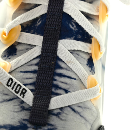 Christian Dior Technical Fabric Tie & Dior Print Womens D-Connect Sneakers 37 Denim 13 of 13