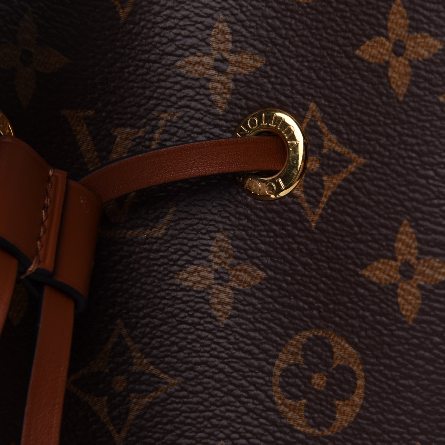 Louis Vuitton Monogram Neonoe MM Caramel 9 of 11