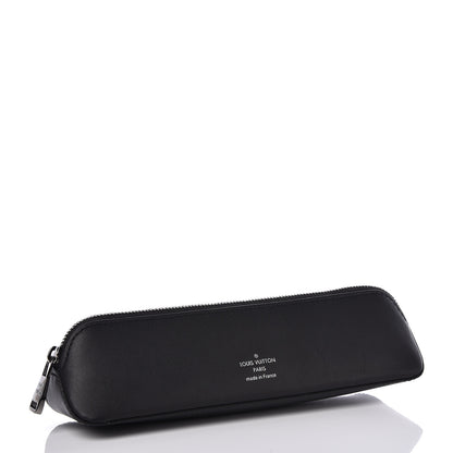 Louis Vuitton Monogram Eclipse Elizabeth Pencil Pouch Black 3 of 9