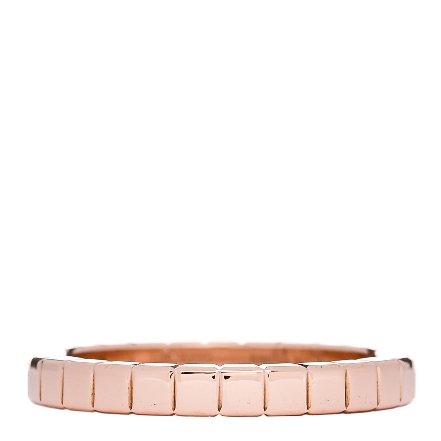 Chopard 18K Rose Gold Ice Cube Band Ring 50 5.5 1 of 6