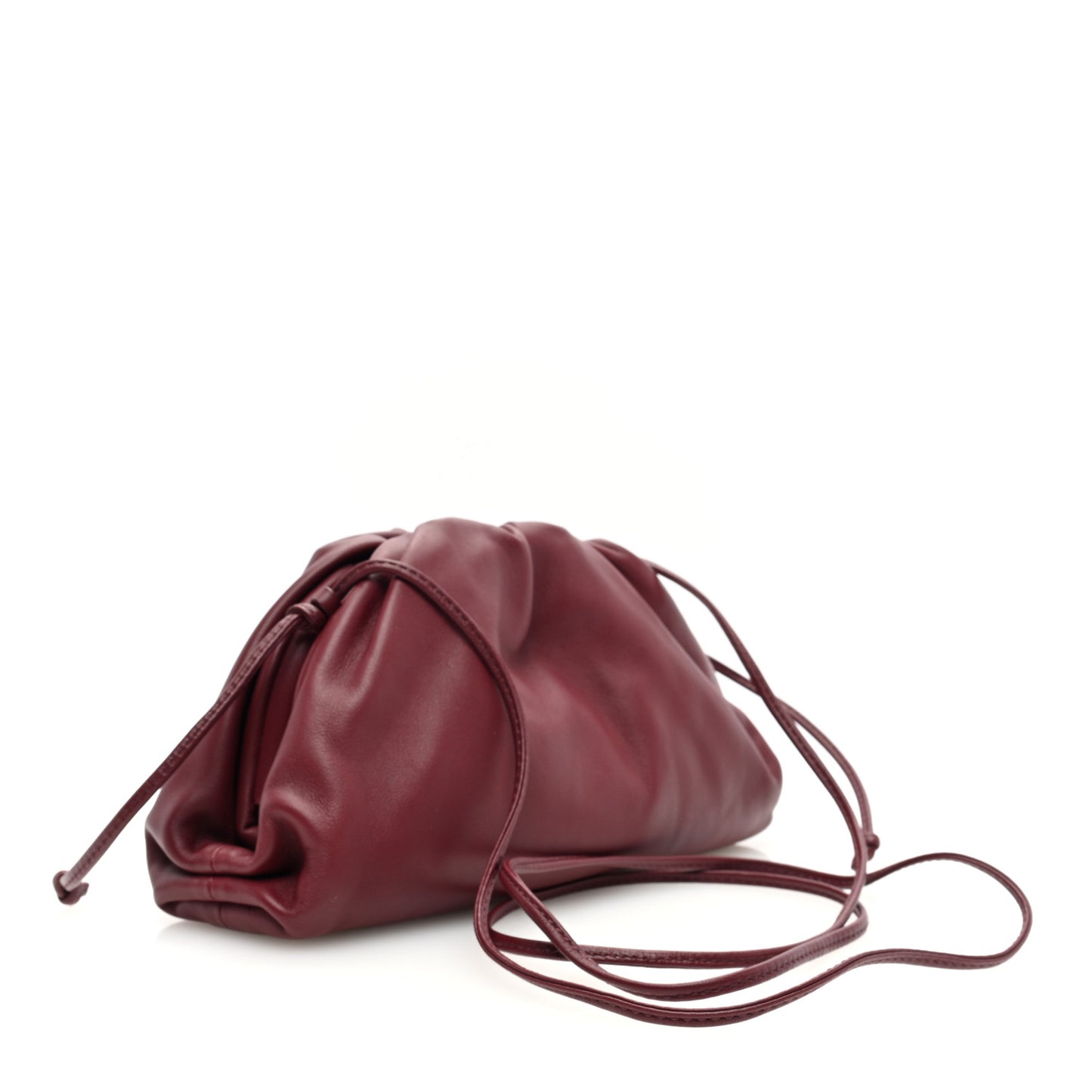 Butter Calfskin The Mini Pouch Bordeaux