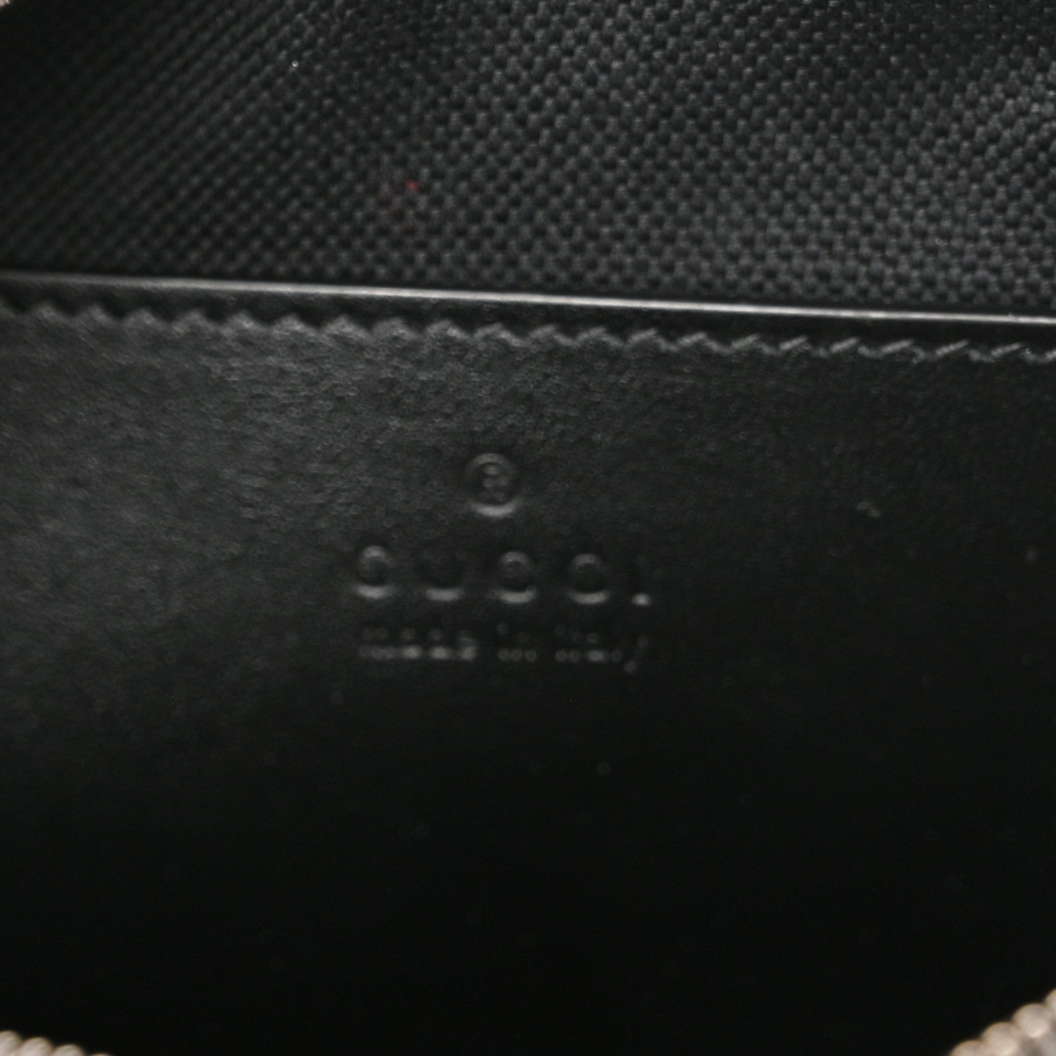 Gucci Calfskin Matelasse Monochrome Mini GG Marmont Chain Shoulder Bag Black 6 of 11