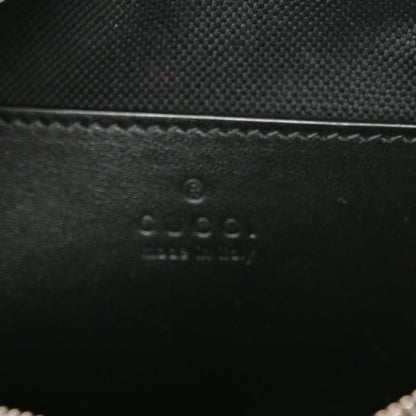 Gucci Calfskin Matelasse Monochrome Mini GG Marmont Chain Shoulder Bag Black 6 of 11