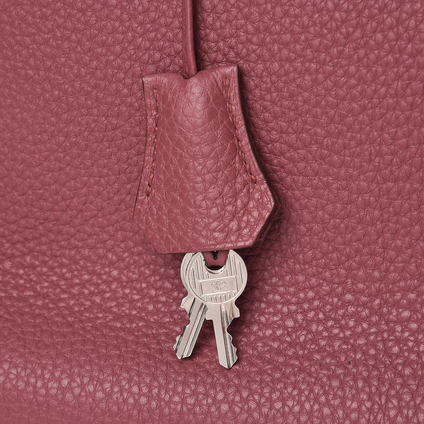 Taurillon Clemence Birkin 40 Bois de Rose