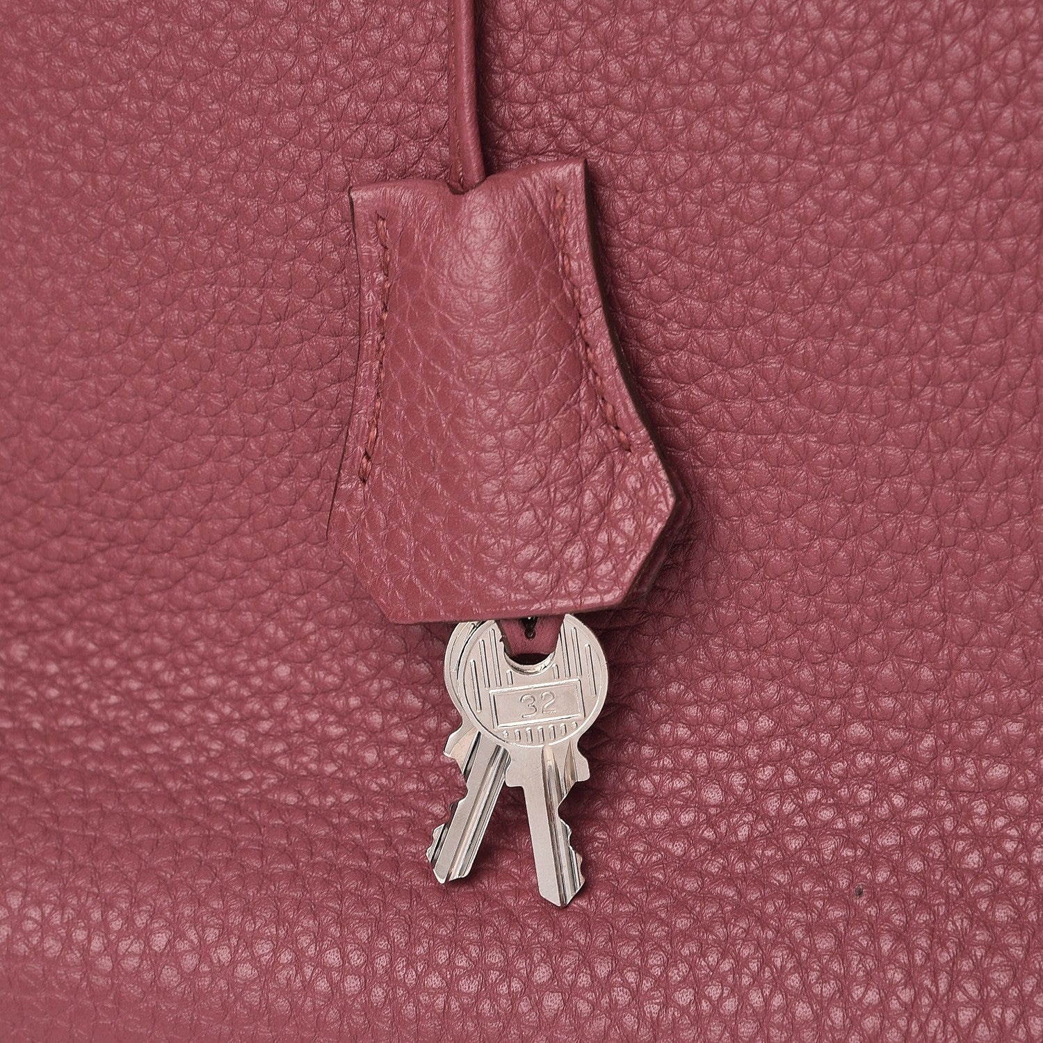 Hermes Taurillon Clemence Birkin 40 Bois de Rose 7 of 34