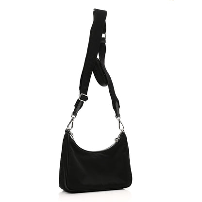 Prada Nylon Re-Edition 2005 Shoulder Bag Black 3 of 11