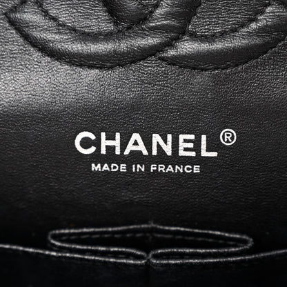 Chanel Patent Quilted Medium Double Flap Black 6 of 11